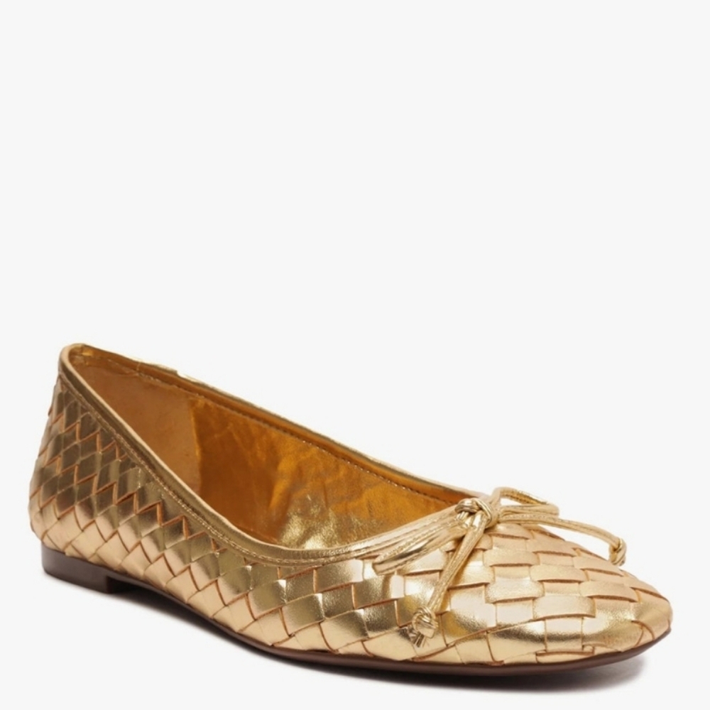 SCHUTZ Arissa Woven Leather Flat - Picture 3 of 3